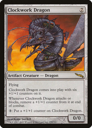 Clockwork Dragon [Mirrodin] | Exor Games Summserside