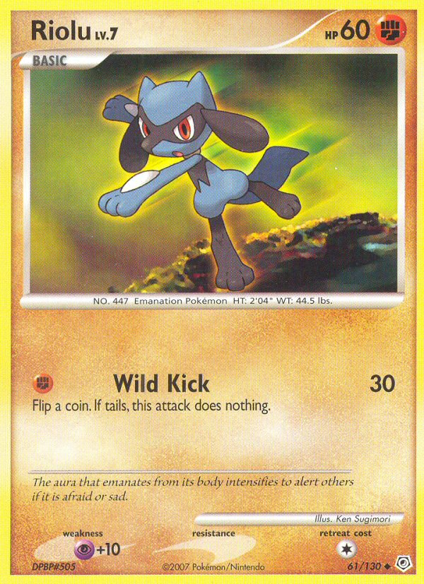 Riolu (61/130) [Diamond & Pearl: Base Set] | Exor Games Summserside