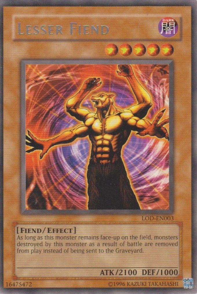 Lesser Fiend [LOD-EN003] Rare | Exor Games Summserside
