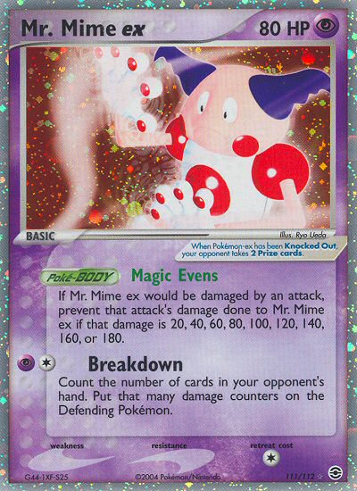 Mr. Mime ex (111/112) [EX: FireRed & LeafGreen] | Exor Games Summserside