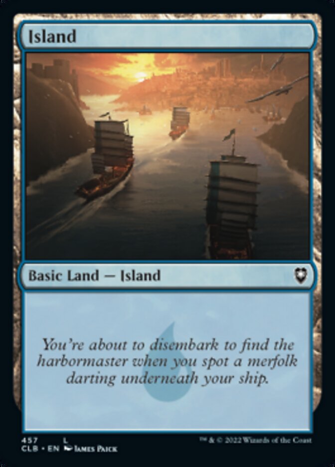 Island (457) [Commander Legends: Battle for Baldur's Gate] | Exor Games Summserside