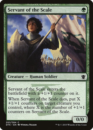 Servant of the Scale [Dragons of Tarkir] | Exor Games Summserside