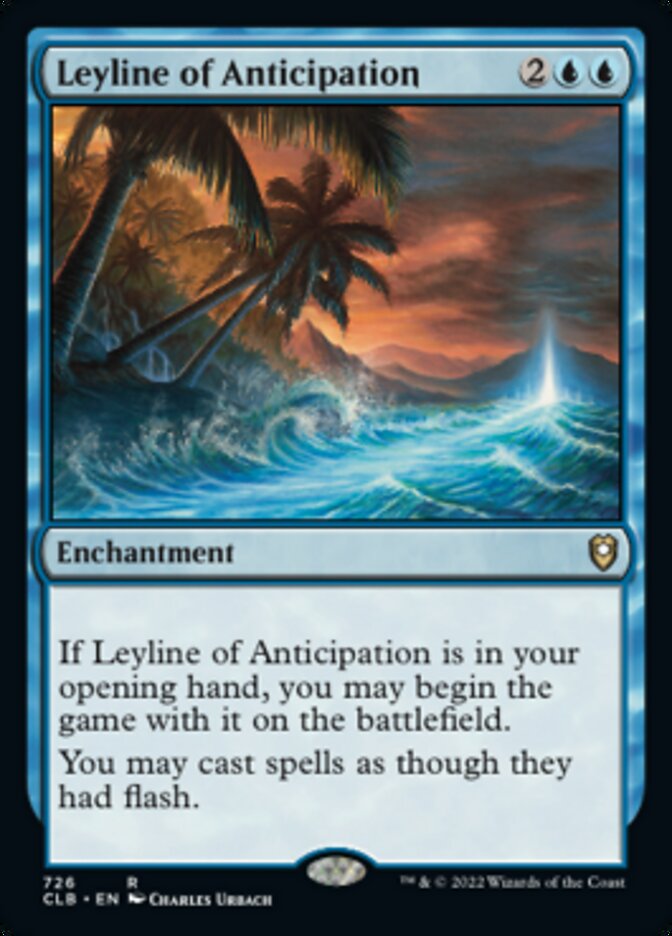 Leyline of Anticipation [Commander Legends: Battle for Baldur's Gate] | Exor Games Summserside