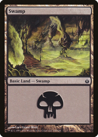 Swamp (150) [Mirrodin Besieged] | Exor Games Summserside