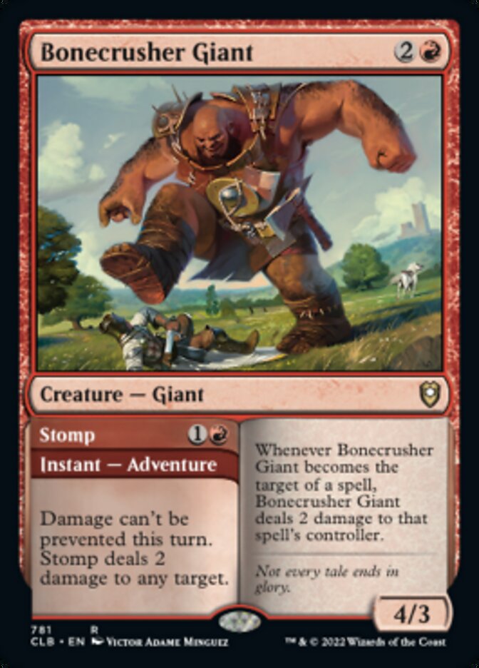 Bonecrusher Giant // Stomp [Commander Legends: Battle for Baldur's Gate] | Exor Games Summserside