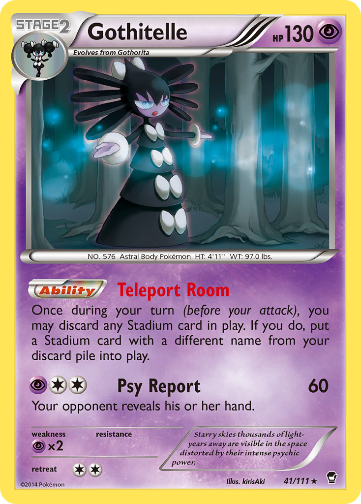 Gothitelle (41/111) [XY: Furious Fists] | Exor Games Summserside