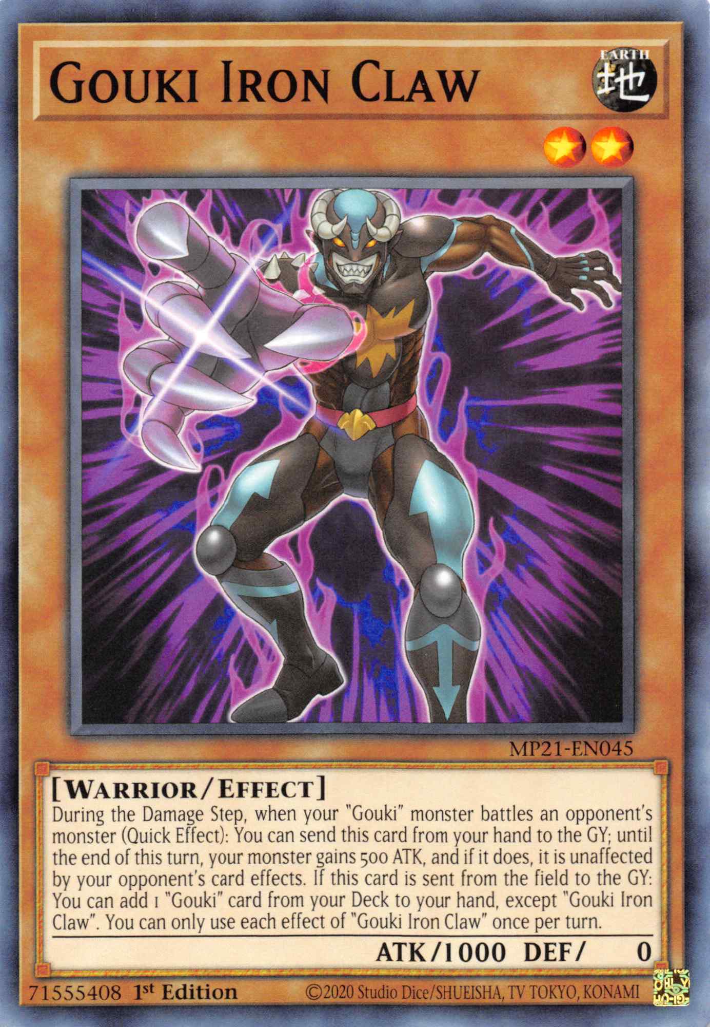 Gouki Iron Claw [MP21-EN045] Common | Exor Games Summserside