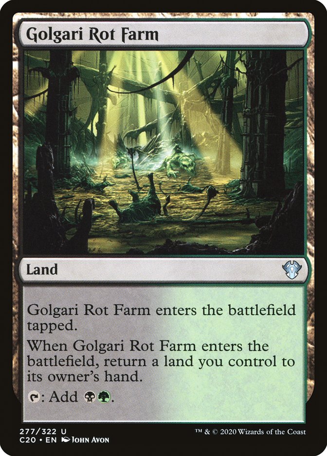 Golgari Rot Farm [Commander 2020] | Exor Games Summserside