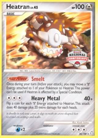 Heatran (30/146) (Regional Championships) [Diamond & Pearl: Legends Awakened] | Exor Games Summserside