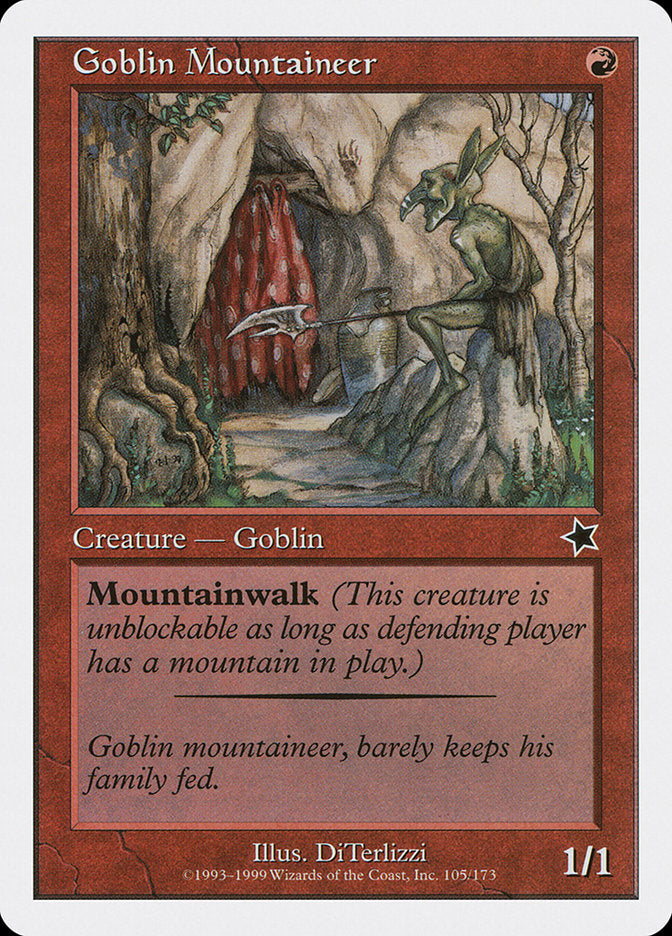 Goblin Mountaineer [Starter 1999] | Exor Games Summserside