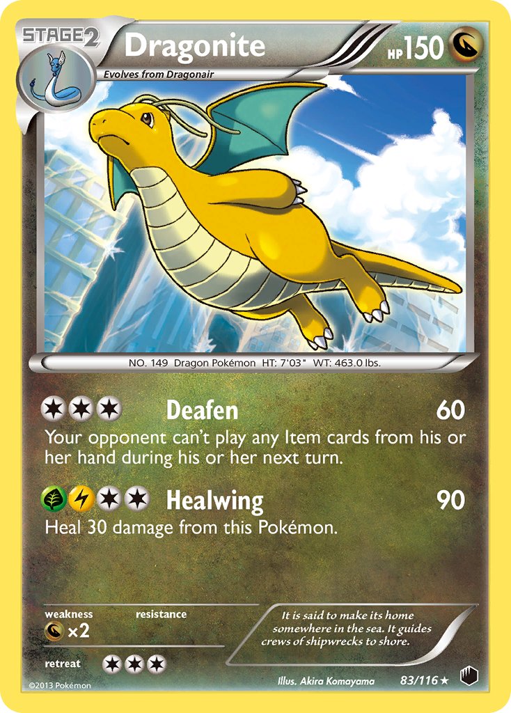 Dragonite (83/116) (Cosmos Holo) (Blister Exclusive) [Black & White: Plasma Freeze] | Exor Games Summserside