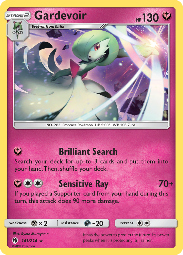 Gardevoir (141/214) [Sun & Moon: Lost Thunder] | Exor Games Summserside