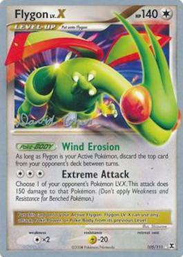 Flygon LV.X (105/111) (Stallgon - David Cohen) [World Championships 2009] | Exor Games Summserside