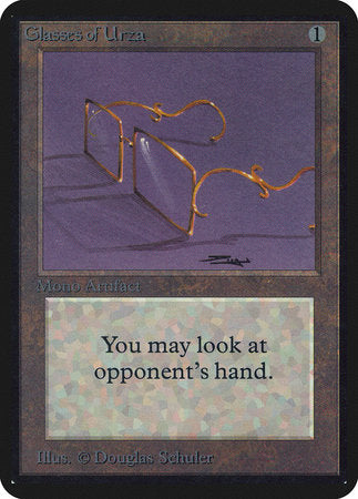 Glasses of Urza [Limited Edition Alpha] | Exor Games Summserside