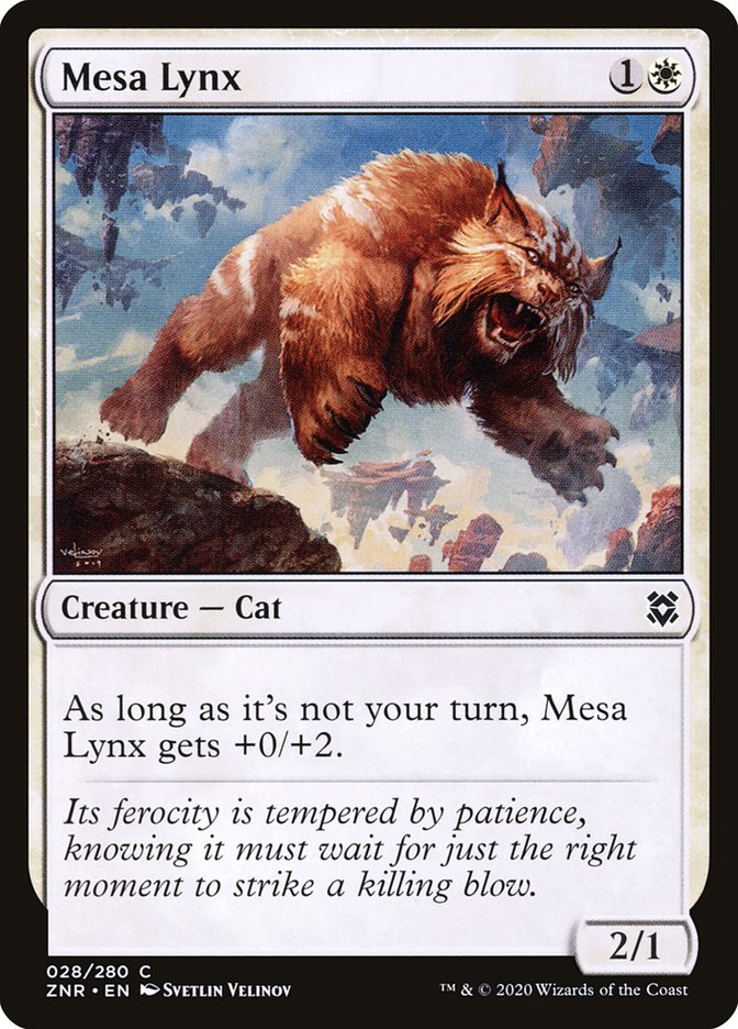 Mesa Lynx [Zendikar Rising] | Exor Games Summserside