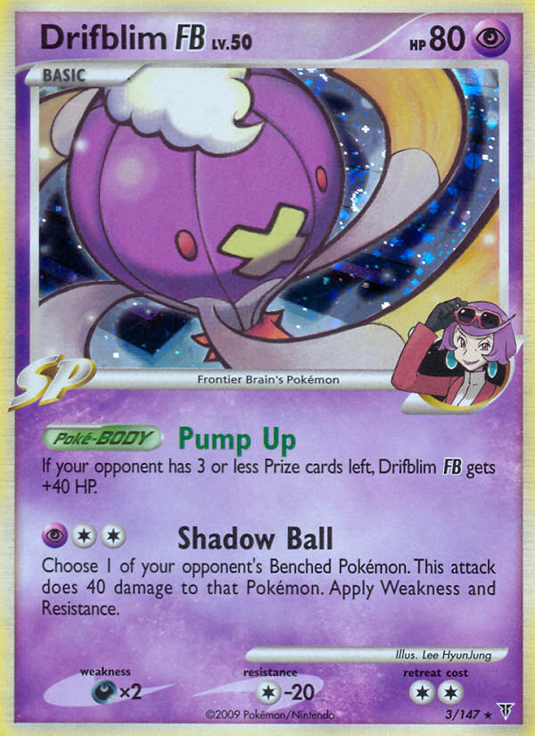 Drifblim FB (3/147) [Platinum: Supreme Victors] | Exor Games Summserside