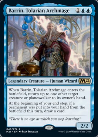 Barrin, Tolarian Archmage [Core Set 2021] | Exor Games Summserside