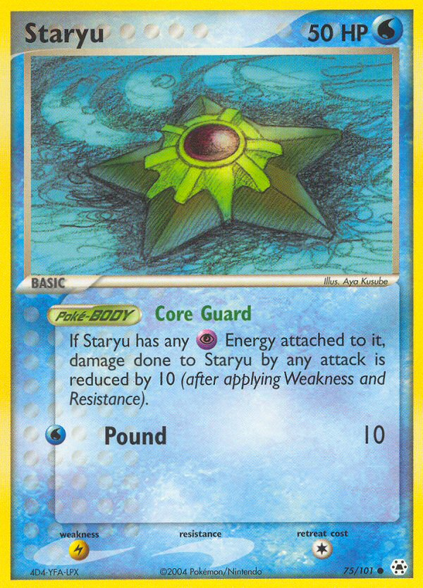 Staryu (75/101) [EX: Hidden Legends] | Exor Games Summserside