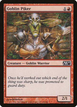 Goblin Piker [Magic 2010] | Exor Games Summserside