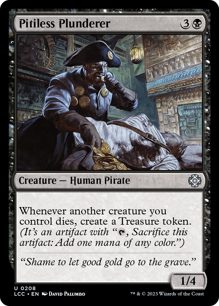 Pitiless Plunderer [The Lost Caverns of Ixalan Commander] | Exor Games Summserside