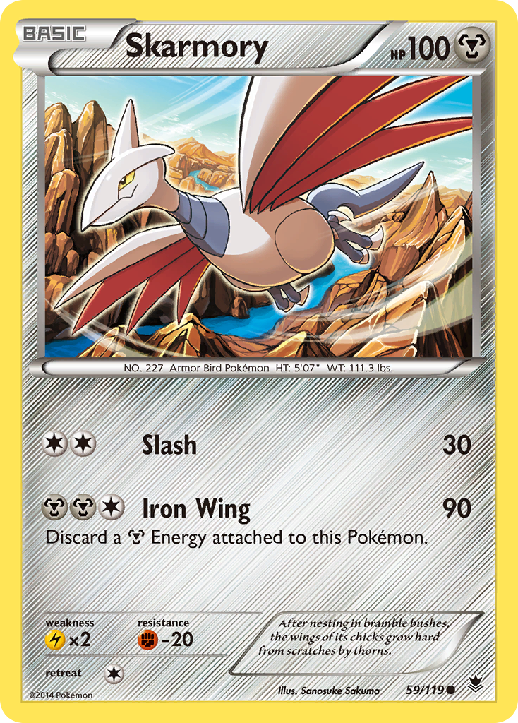 Skarmory (59/119) [XY: Phantom Forces] | Exor Games Summserside