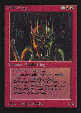 Goblin King (IE) [Intl. Collectors’ Edition] | Exor Games Summserside