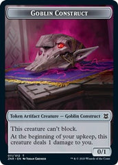 Satyr // Goblin Construct Double-sided Token [Challenger Decks 2021 Tokens] | Exor Games Summserside