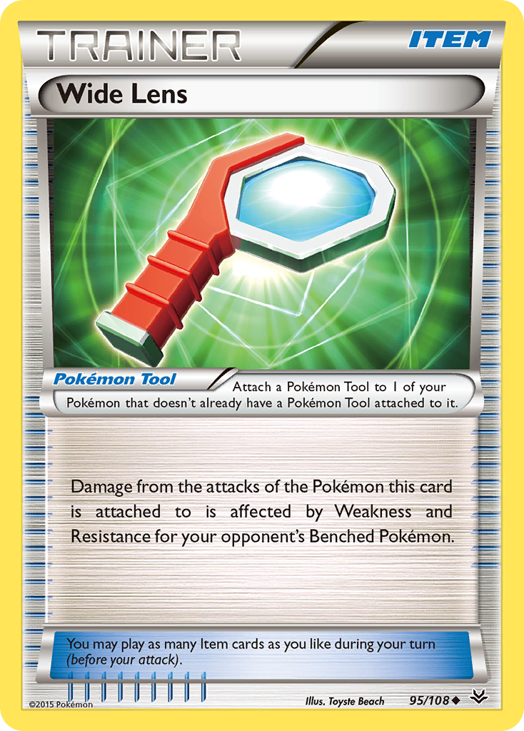 Wide Lens (95/108) [XY: Roaring Skies] | Exor Games Summserside