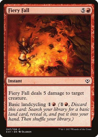 Fiery Fall [Archenemy: Nicol Bolas] | Exor Games Summserside
