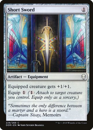 Short Sword [Dominaria] | Exor Games Summserside