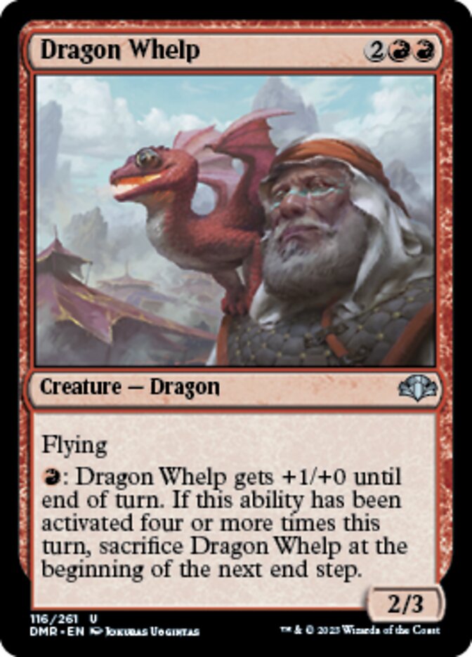 Dragon Whelp [Dominaria Remastered] | Exor Games Summserside