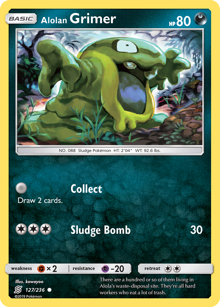 Alolan Grimer (127/236) [Sun & Moon: Unified Minds] | Exor Games Summserside