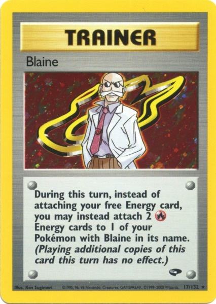 Blaine (17/132) [Gym Challenge Unlimited] | Exor Games Summserside