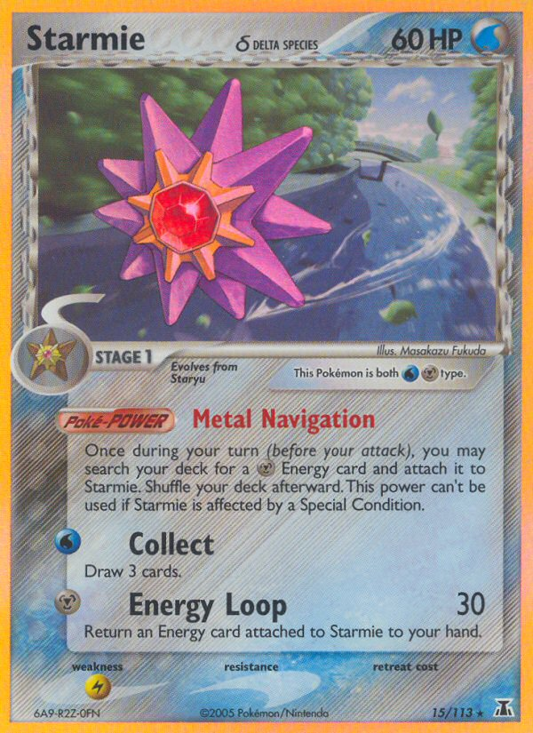 Starmie (15/113) (Delta Species) [EX: Delta Species] | Exor Games Summserside