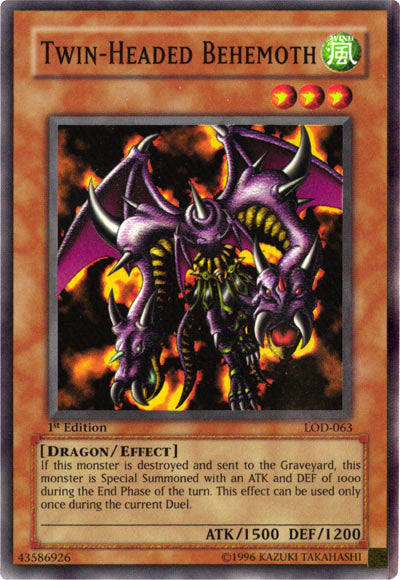 Twin-Headed Behemoth [LOD-063] Super Rare | Exor Games Summserside