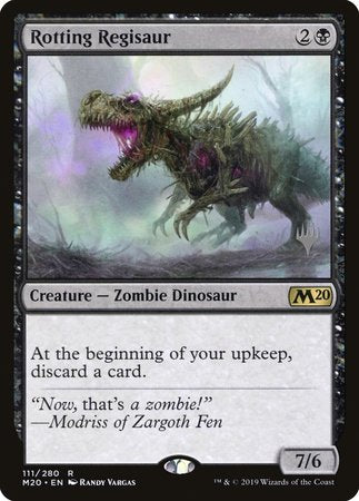 Rotting Regisaur [Core Set 2020 Promos] | Exor Games Summserside