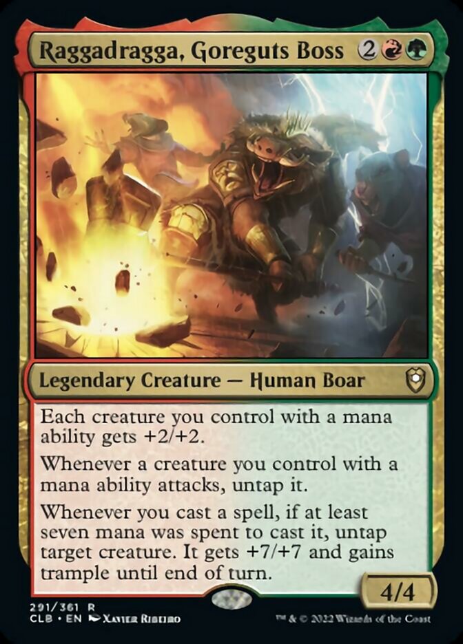 Raggadragga, Goreguts Boss [Commander Legends: Battle for Baldur's Gate] | Exor Games Summserside