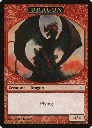 Dragon Token [Shards of Alara Tokens] | Exor Games Summserside