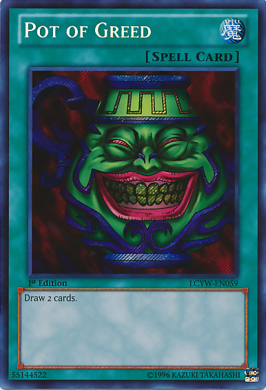 Pot of Greed [LCYW-EN059] Secret Rare | Exor Games Summserside