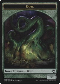 Ooze // Frog Lizard Token [Ravnica Allegiance: Guild Kits] | Exor Games Summserside