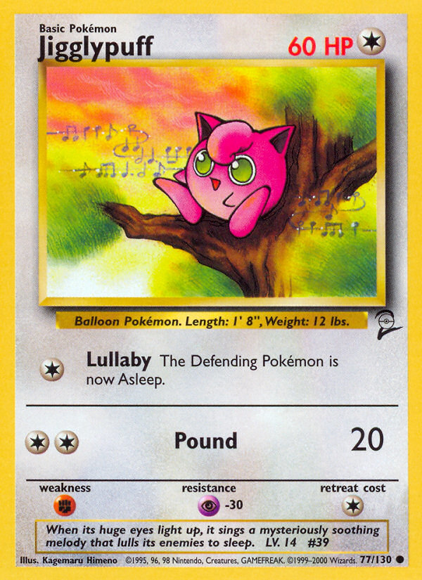 Jigglypuff (77/130) [Base Set 2] | Exor Games Summserside