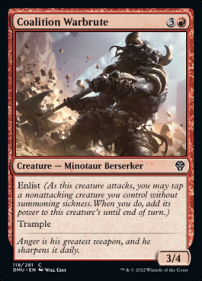 Coalition Warbrute [Dominaria United] | Exor Games Summserside