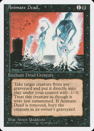 Animate Dead [Fourth Edition] | Exor Games Summserside