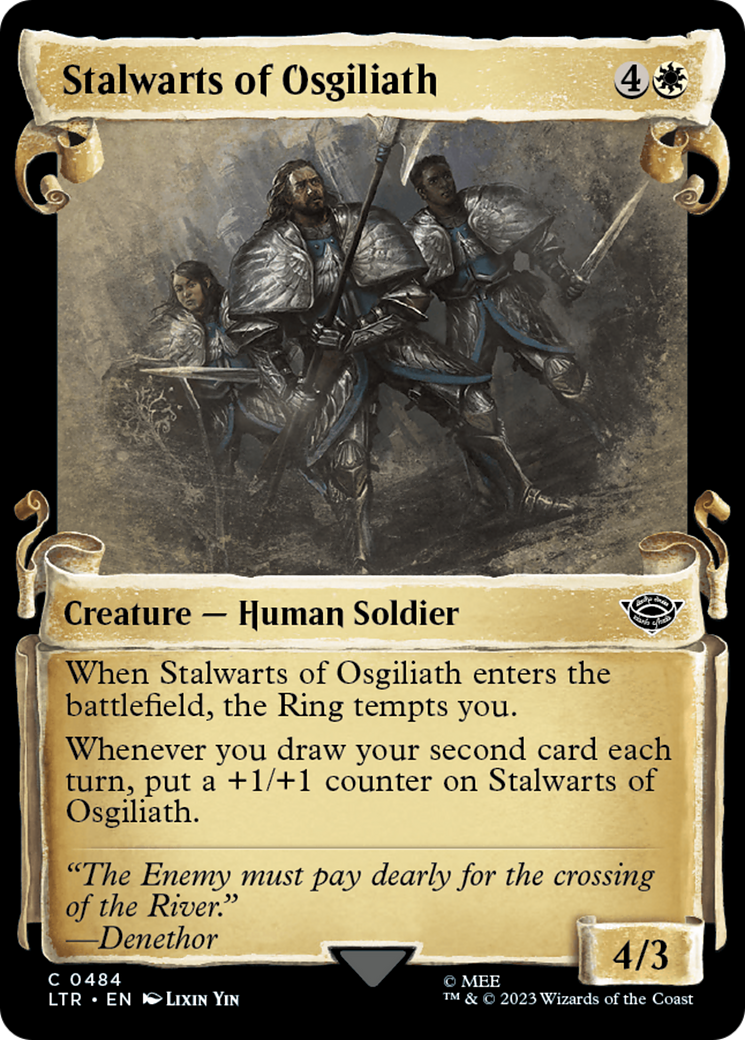 Stalwarts of Osgiliath [The Lord of the Rings: Tales of Middle-Earth Showcase Scrolls] | Exor Games Summserside
