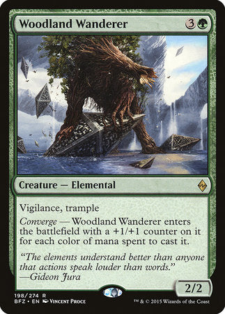 Woodland Wanderer [Battle for Zendikar] | Exor Games Summserside