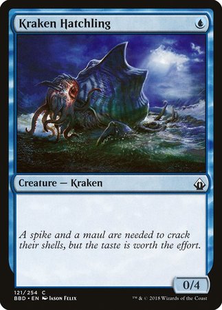 Kraken Hatchling [Battlebond] | Exor Games Summserside