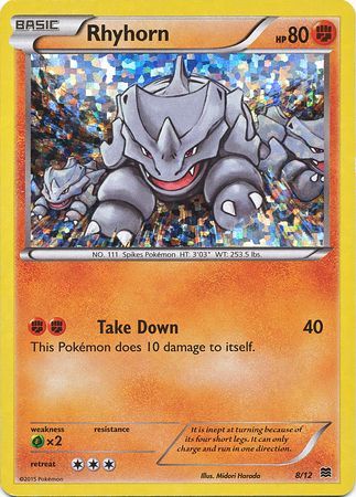 Rhyhorn (8/12) [McDonald's Promos: 2015 Collection] | Exor Games Summserside