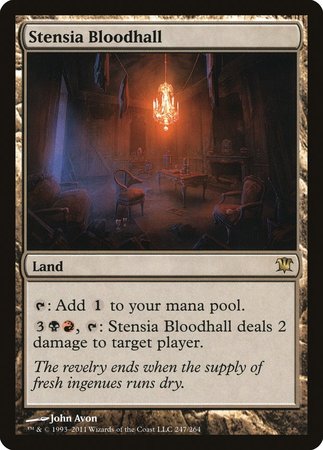 Stensia Bloodhall [Innistrad] | Exor Games Summserside