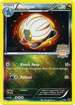 Shelgon (7/20) (Regional Championship Promo Staff) [Black & White: Dragon Vault] | Exor Games Summserside