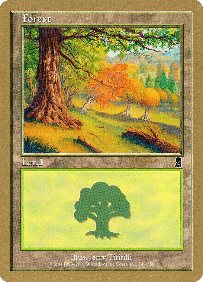 Forest (shh349) (Sim Han How) [World Championship Decks 2002] | Exor Games Summserside